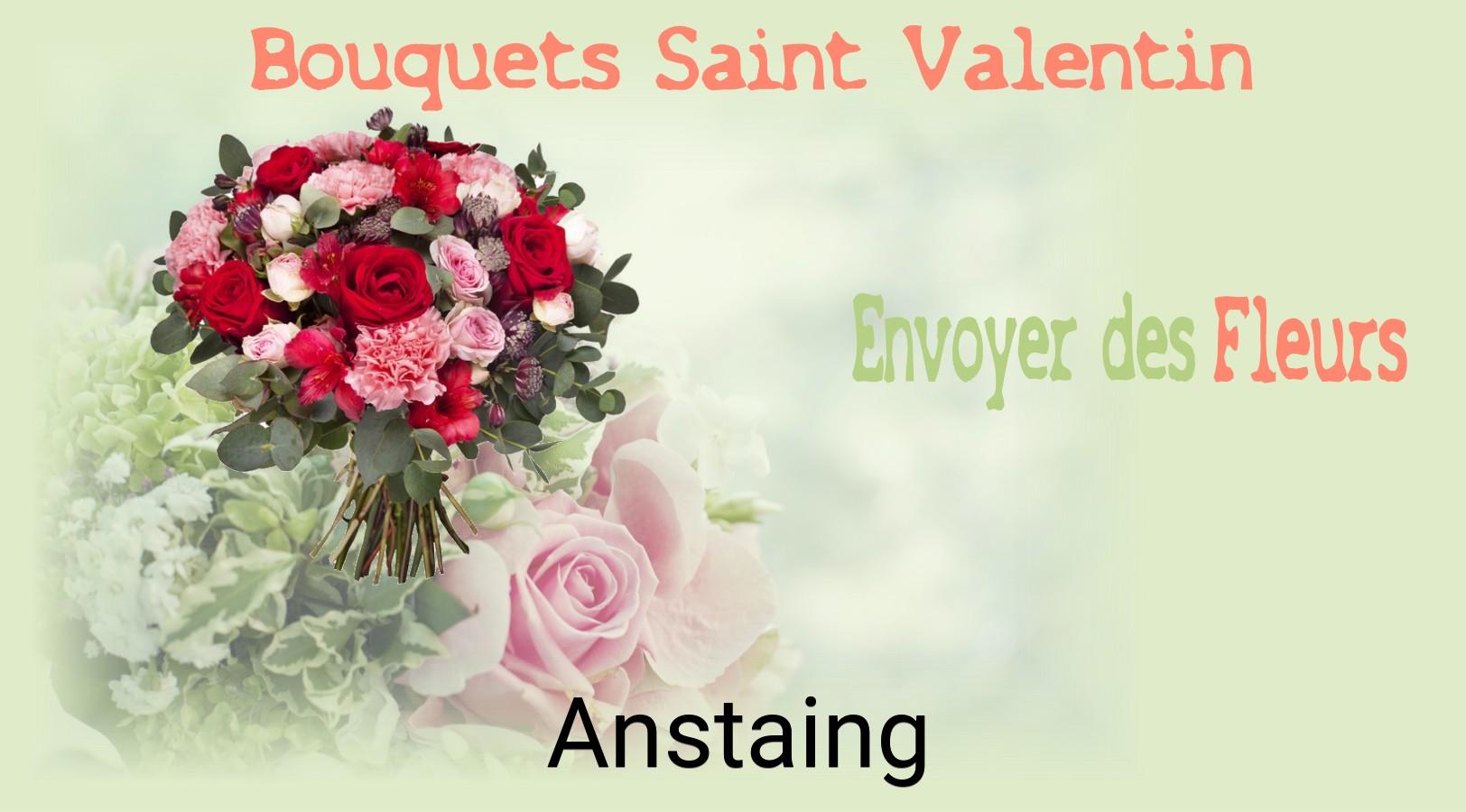 Roses de Saint-Valentin livrées à Anstaing
